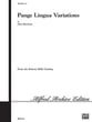 Pange Lingua Variations SATB Choral Score cover